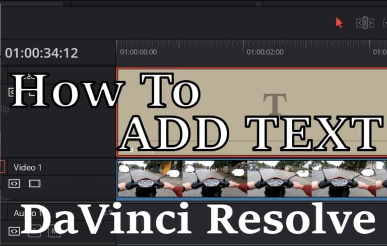 How to Add Text in DaVinci Resolve 18 (+ Animate it)