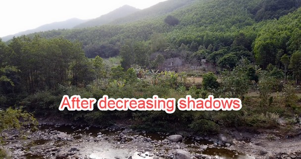 after decrease shadow