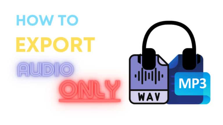 How to Export Audio ONLY in Davinci Resolve (+ Best Format)
