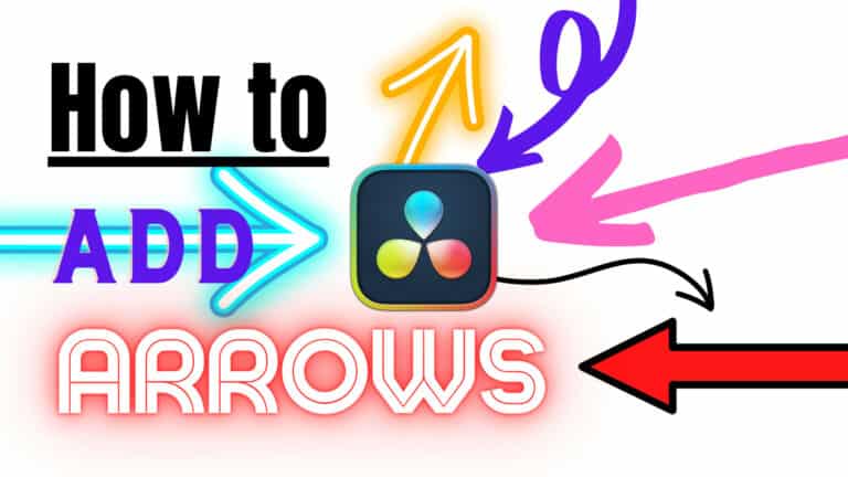 How to Add Arrows in Davinci Resolve (3 Easy Ways)