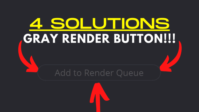 DaVinci Resolve: “Add to Render Queue” GRAY Button [SOLVED]