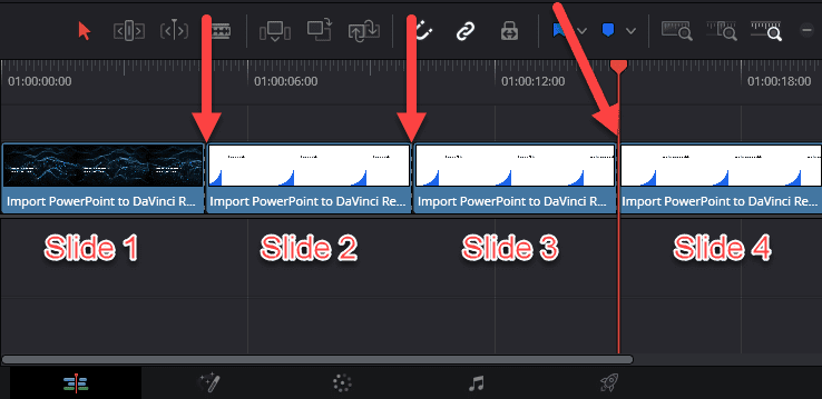 cut video into slides