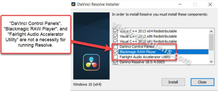 for android instal DaVinci Resolve 18.5.0.41