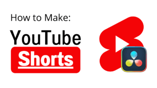 how to make youtube shorts in davinci resolve