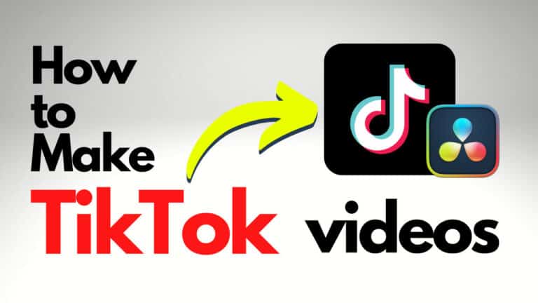 How to Make TikTok Videos in DaVinci Resolve (Full Guide)