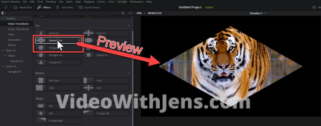 how to use the preview function to check for watermarks