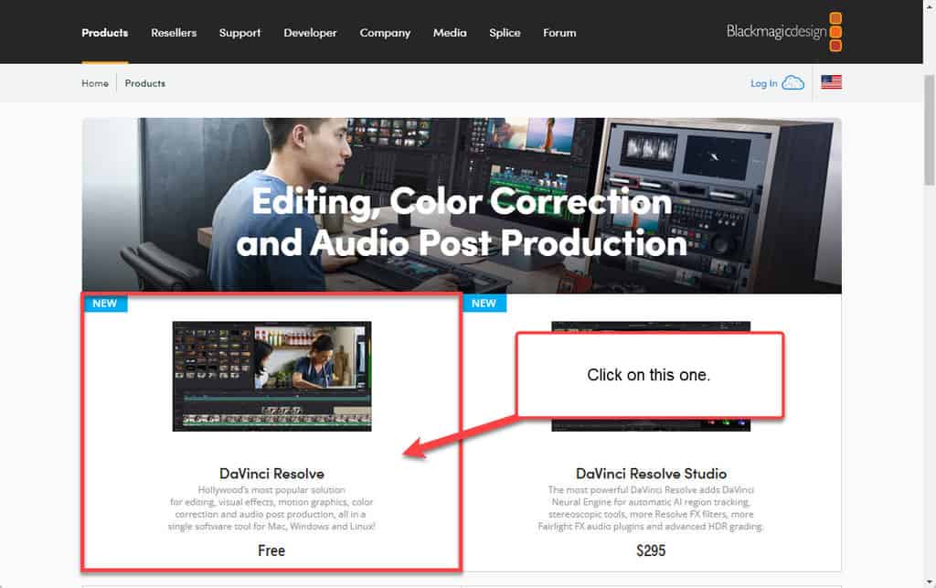 open davinci resolve