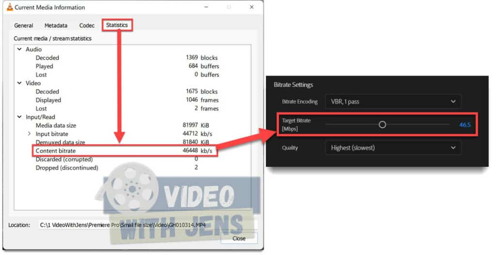 reduce file size without loosing quality